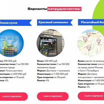 Франшиза kaifa от 300т.р прибыль с точки, Пермь