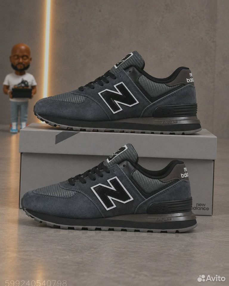 Кроссовки New Balance 574 Stone Island термо, Сибай