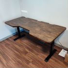 Компьютерный стол в стиле loft из массива березы