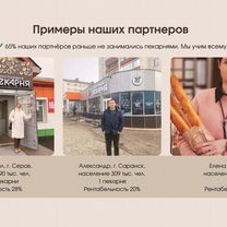 Пекарня по франшизе, прибыльный бизнес без опыта, Сенгилей