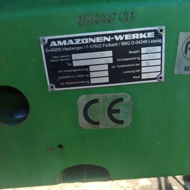 Разбрасыватель удобрений Amazone ZG-B 5500, 2007