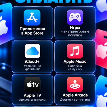 Apple Gift Card / Пополнение Apple ID / App Store