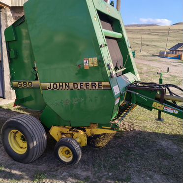 Пресс-подборщик John Deere 580, 1998