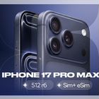 iPhone 17 Pro Max, 512 ГБ, SIM + eSIM